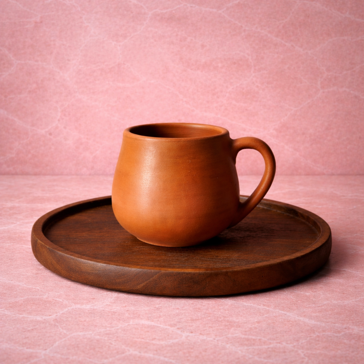 Terracotta cup