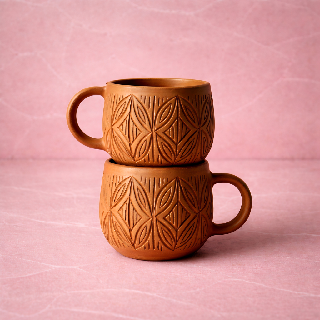 Terracotta cup